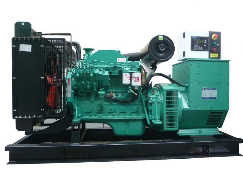 海城发电机出租长期的应用排气管会冒黑烟缘故分析
