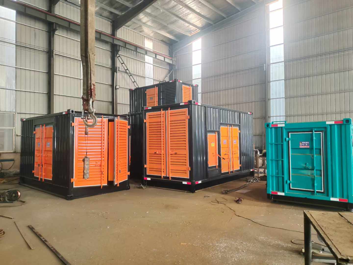 海城500kw柴油发电机组可以带动多少功率设备？